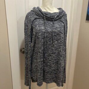 Pink Clover Pull Over Drape Neck Sweater - XXL